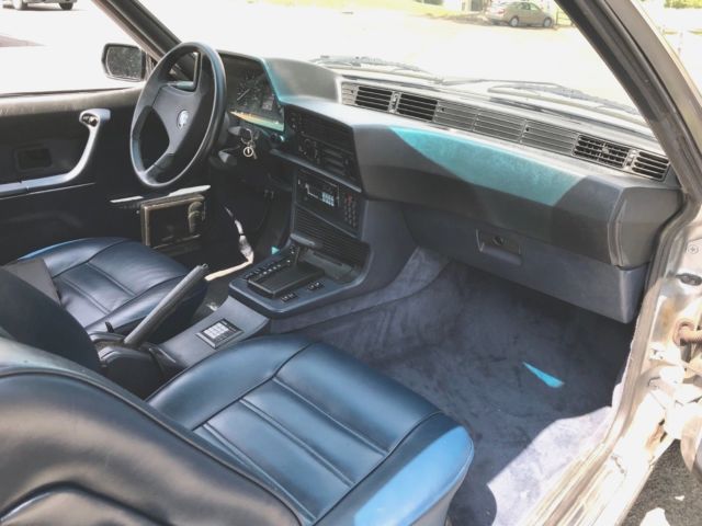 1983 Silver BMW 6-Series Coupe