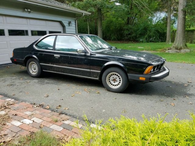 1983 Black BMW 6-Series Coupe