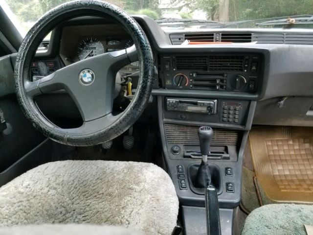 1983 Black BMW 6-Series Coupe