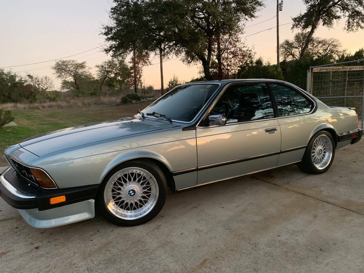 1983 Blue BMW 6-Series 2 Door Coupe