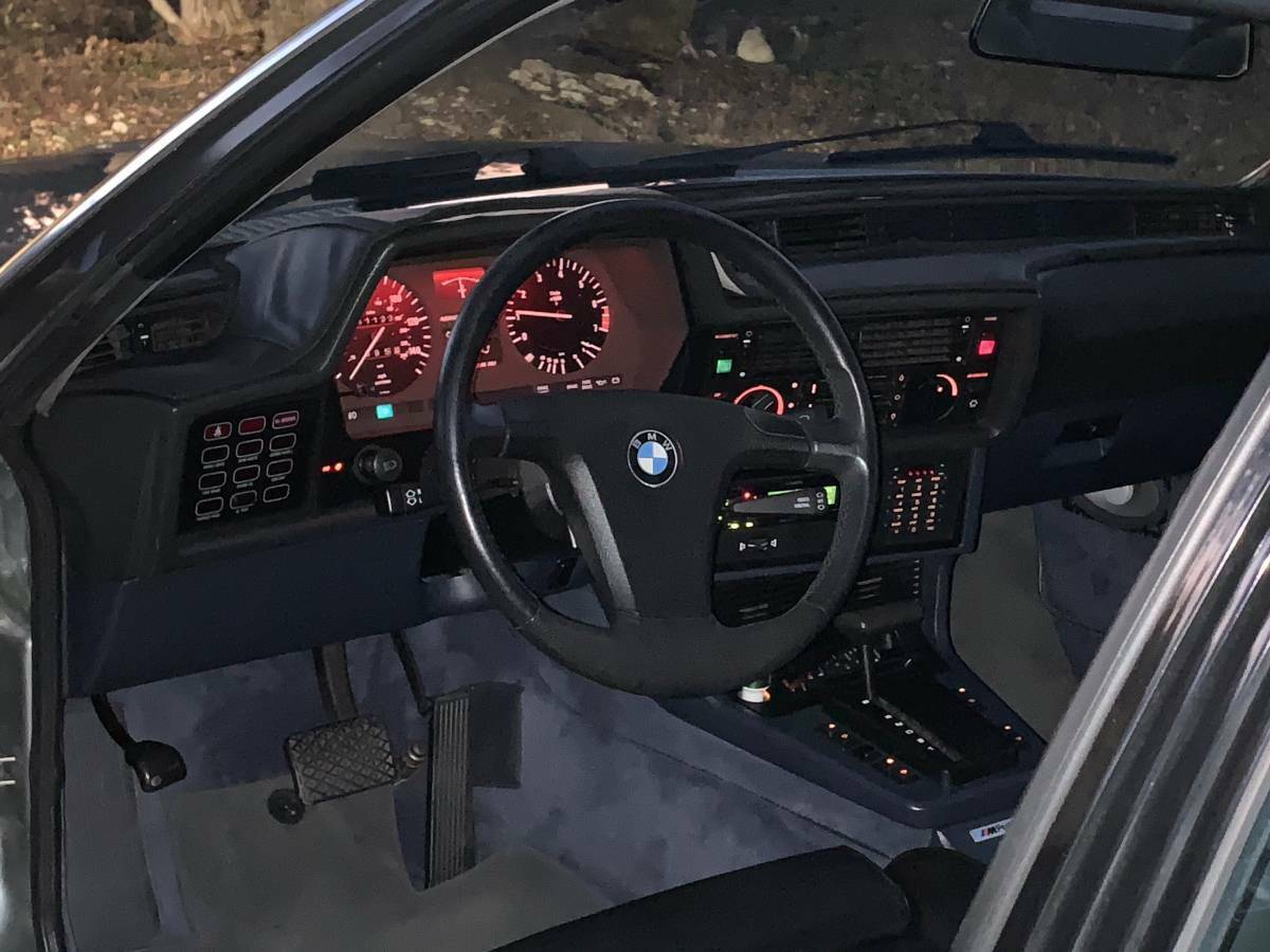 1983 Blue BMW 6-Series 2 Door Coupe