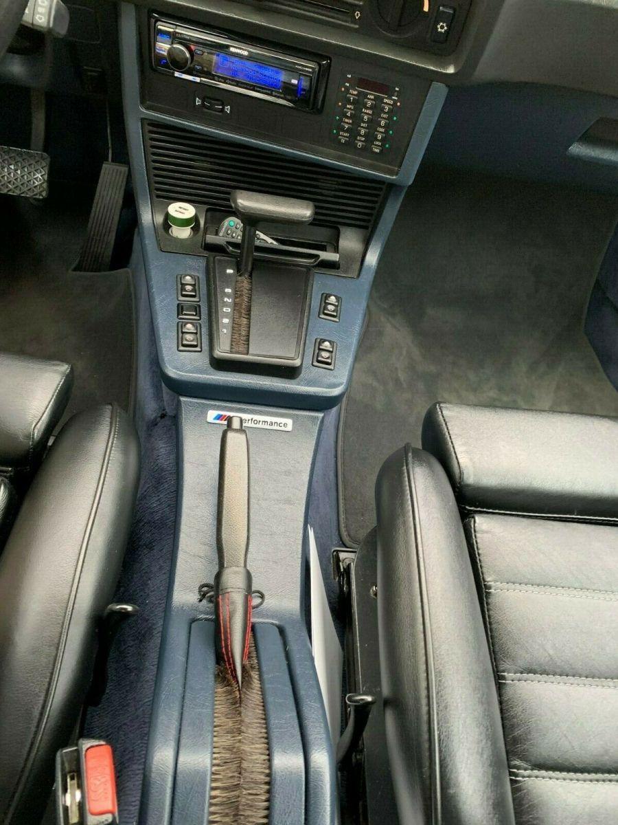 1983 Blue BMW 6-Series 2 Door Coupe