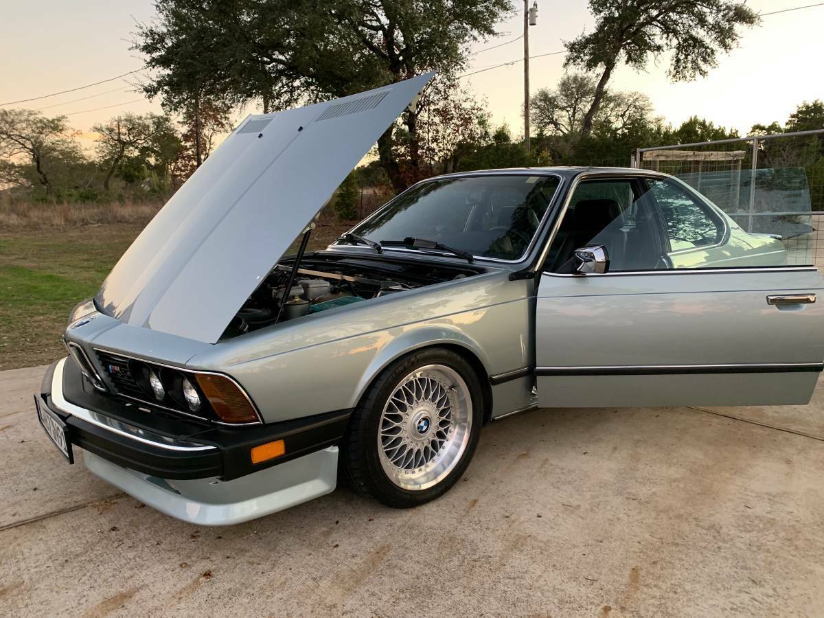 1983 Blue BMW 6-Series 2 Door Coupe