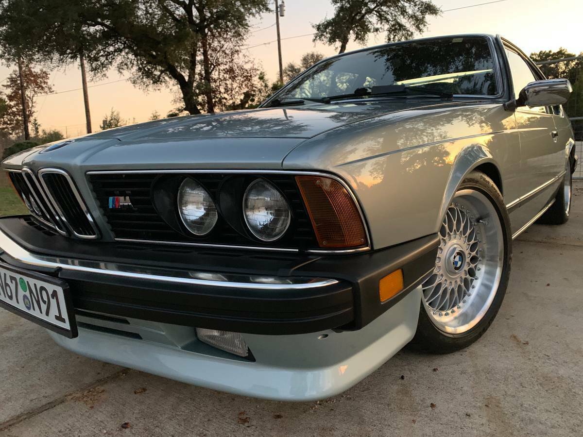 1983 Blue BMW 6-Series 2 Door Coupe