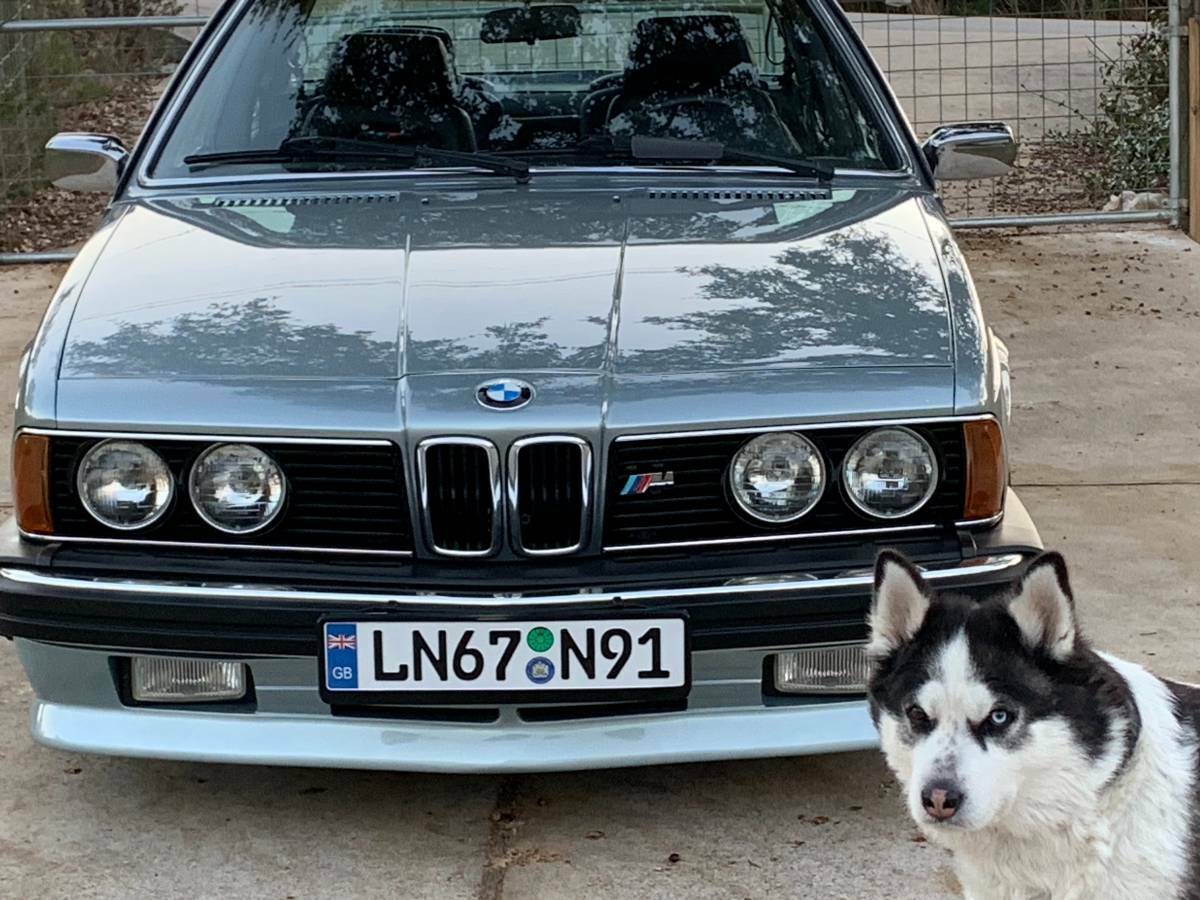 1983 Blue BMW 6-Series 2 Door Coupe