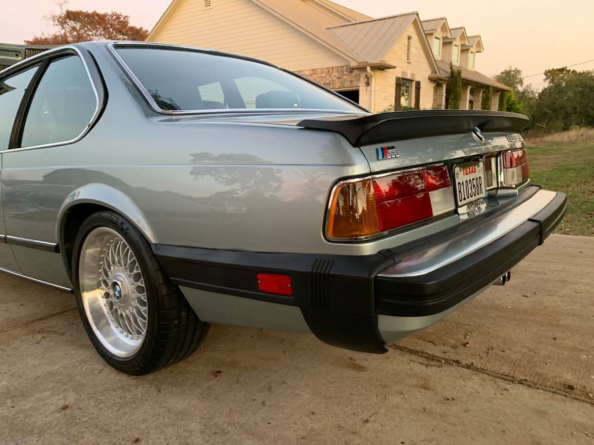 1983 Blue BMW 6-Series 2 Door Coupe