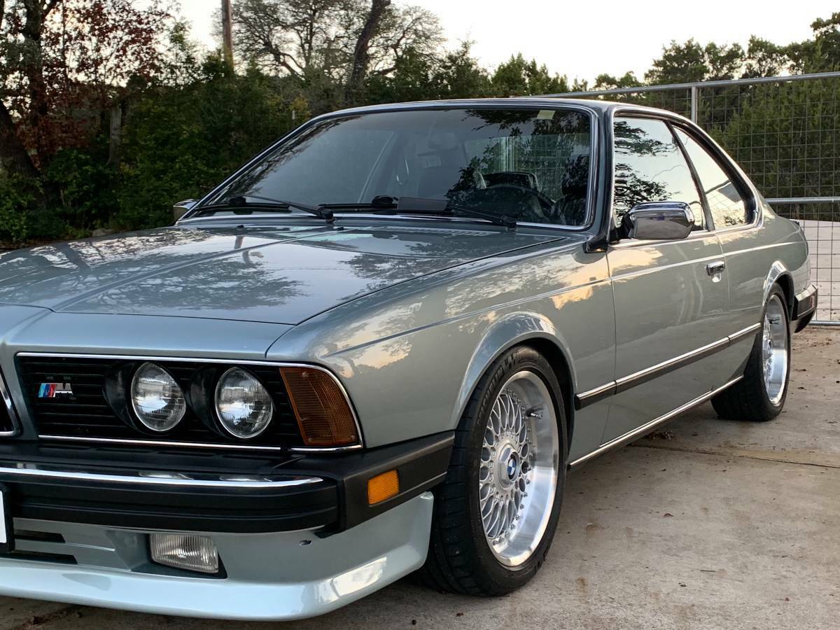1983 Blue BMW 6-Series 2 Door Coupe