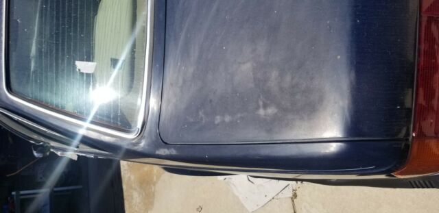 1983 Blue BMW 6-Series Coupe