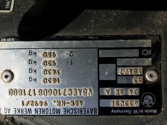 1983 BMW 6-Series Coupe