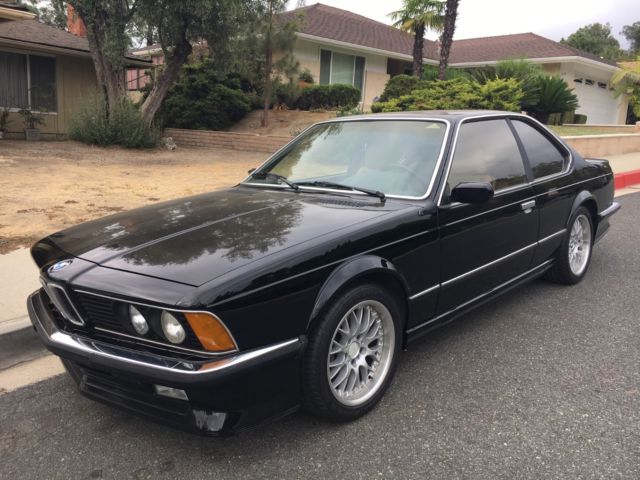 1983 BLACK BMW M6 Coupe
