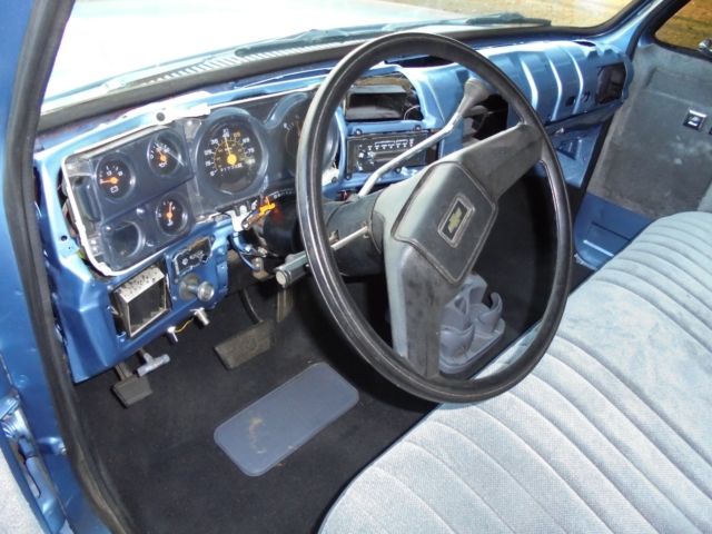 1983 Blue Chevrolet Other Pickups Standard Cab Pickup
