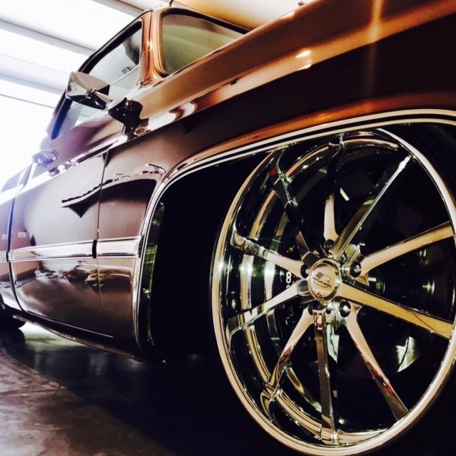 1983 Folded bronze/ pale adobe Chevrolet C-10 Fleet side