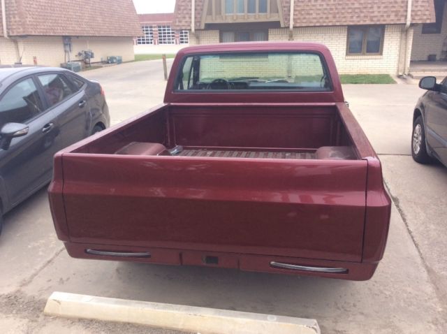 1983 Burgundy Chevrolet C-10 Standard Cab Pickup