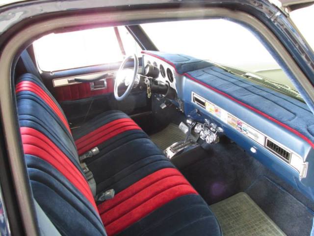1983 Black Sapphire Metallic with Blue Pearl Chevrolet Silverado 1500 8 foot bed