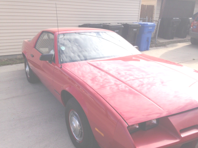 1983 Red Chevrolet Camaro Coupe