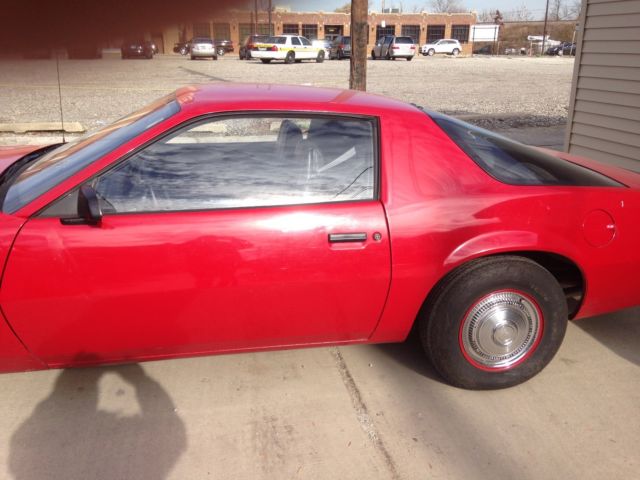 1983 Red Chevrolet Camaro Coupe