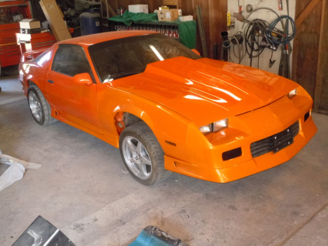 1983 Orange Chevrolet Camaro Coupe
