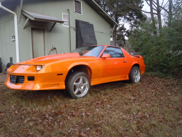 1983 Orange Chevrolet Camaro Coupe