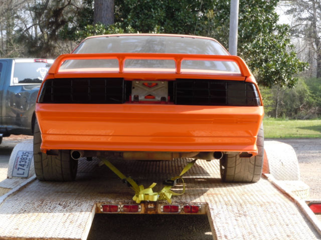 1983 Orange Chevrolet Camaro Coupe