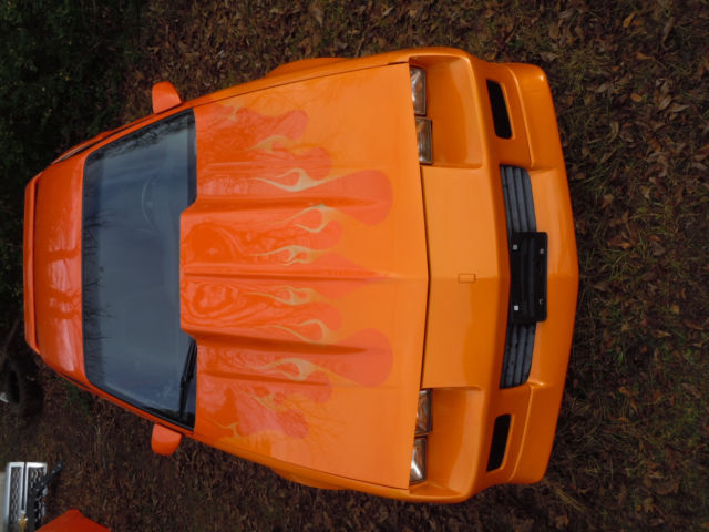 1983 Orange Chevrolet Camaro Coupe