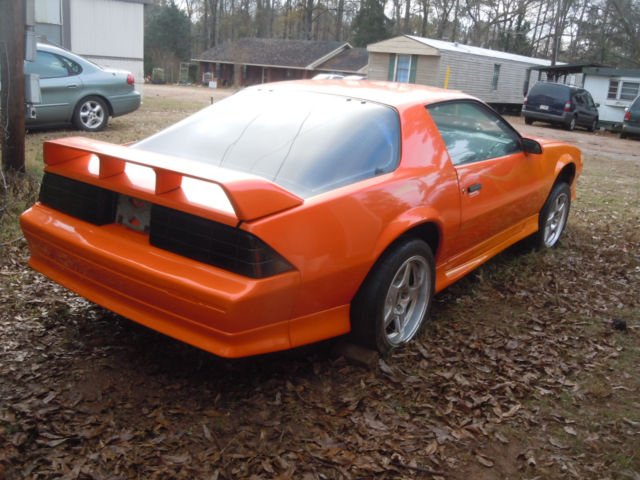 1983 Orange Chevrolet Camaro Coupe