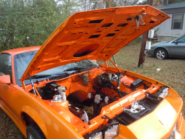 1983 Orange Chevrolet Camaro Coupe