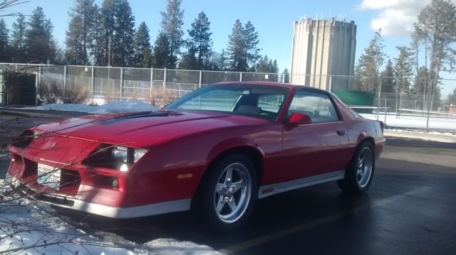1983 Red Chevrolet Camaro Hatchback