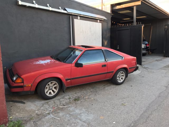 1983 Red Toyota Celica Hatchback