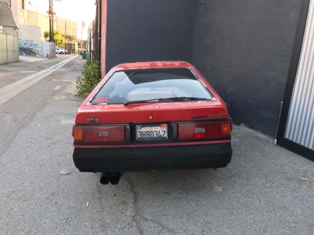 1983 Red Toyota Celica Hatchback