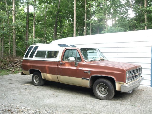 1983 TAN/BROWN Chevrolet C-10 Standard Cab Pickup