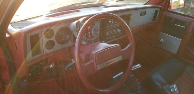 1983 Red Chevrolet Blazer