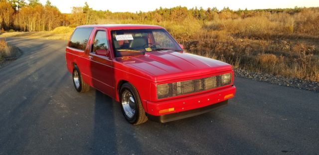 1983 Red Chevrolet Blazer