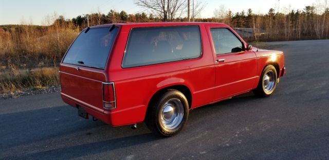1983 Red Chevrolet Blazer