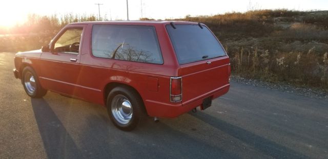 1983 Red Chevrolet Blazer