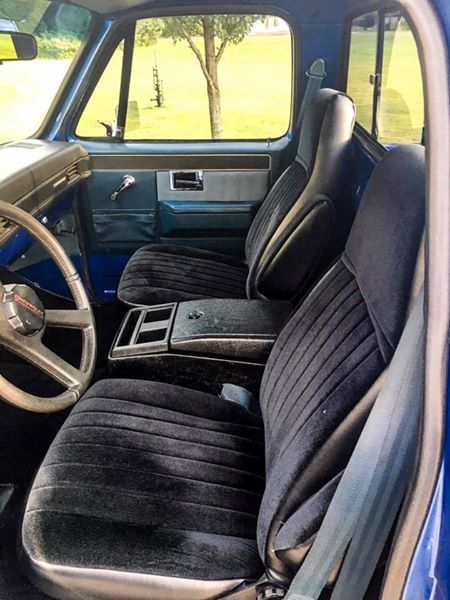 1983 Blue Chevrolet C-10 Standard Cab Pickup