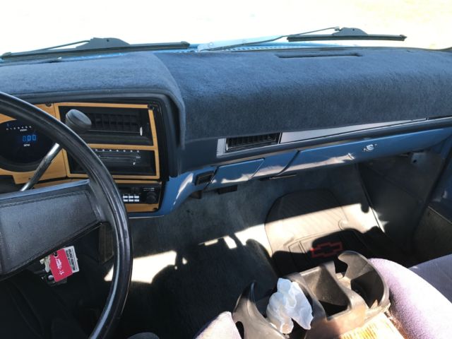 1983 Blue Chevrolet C-10 Standard Cab Pickup