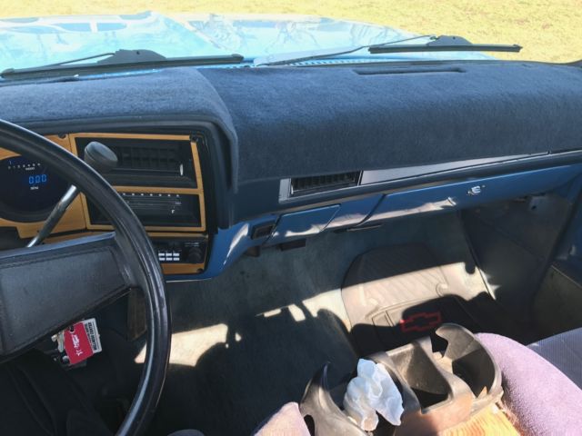 1983 Blue Chevrolet C-10 Standard Cab Pickup