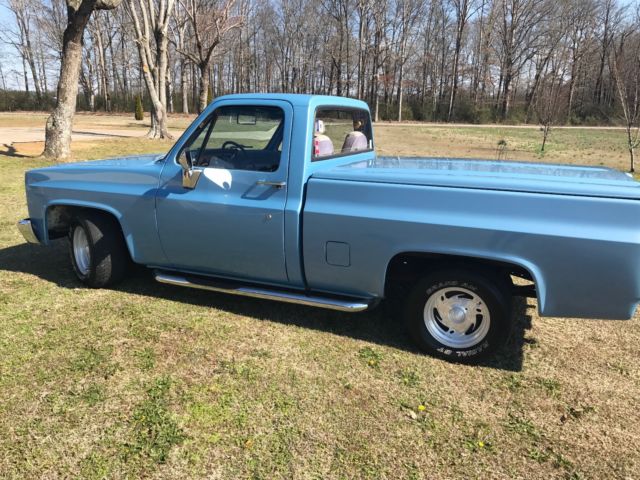 1983 Blue Chevrolet C-10 Standard Cab Pickup