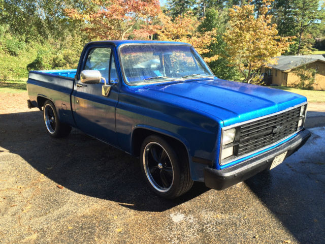 1983 SPECTER BLUE METALLIC Chevrolet C-10 Standard Cab Pickup