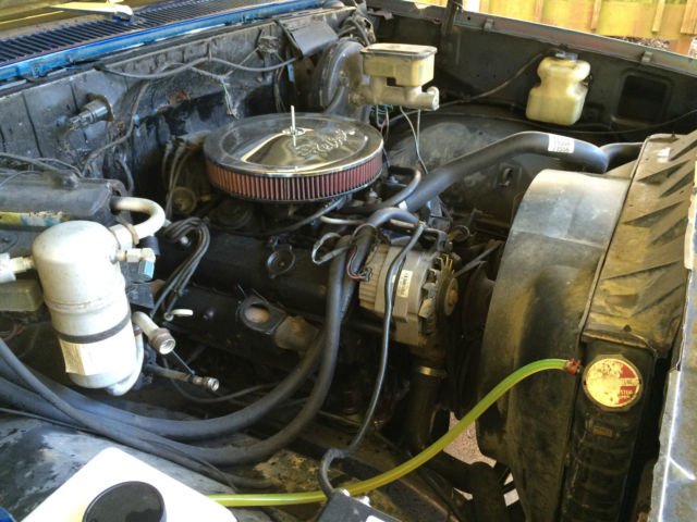 1983 SPECTER BLUE METALLIC Chevrolet C-10 Standard Cab Pickup