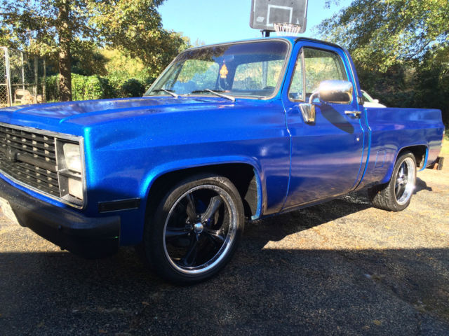 1983 SPECTER BLUE METALLIC Chevrolet C-10 Standard Cab Pickup