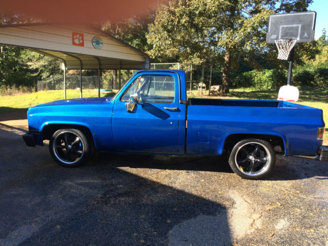 1983 SPECTER BLUE METALLIC Chevrolet C-10 Standard Cab Pickup