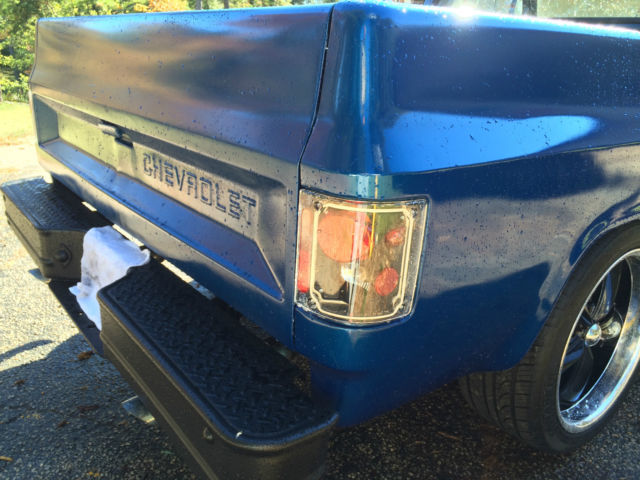 1983 SPECTER BLUE METALLIC Chevrolet C-10 Standard Cab Pickup