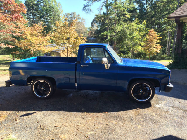1983 SPECTER BLUE METALLIC Chevrolet C-10 Standard Cab Pickup
