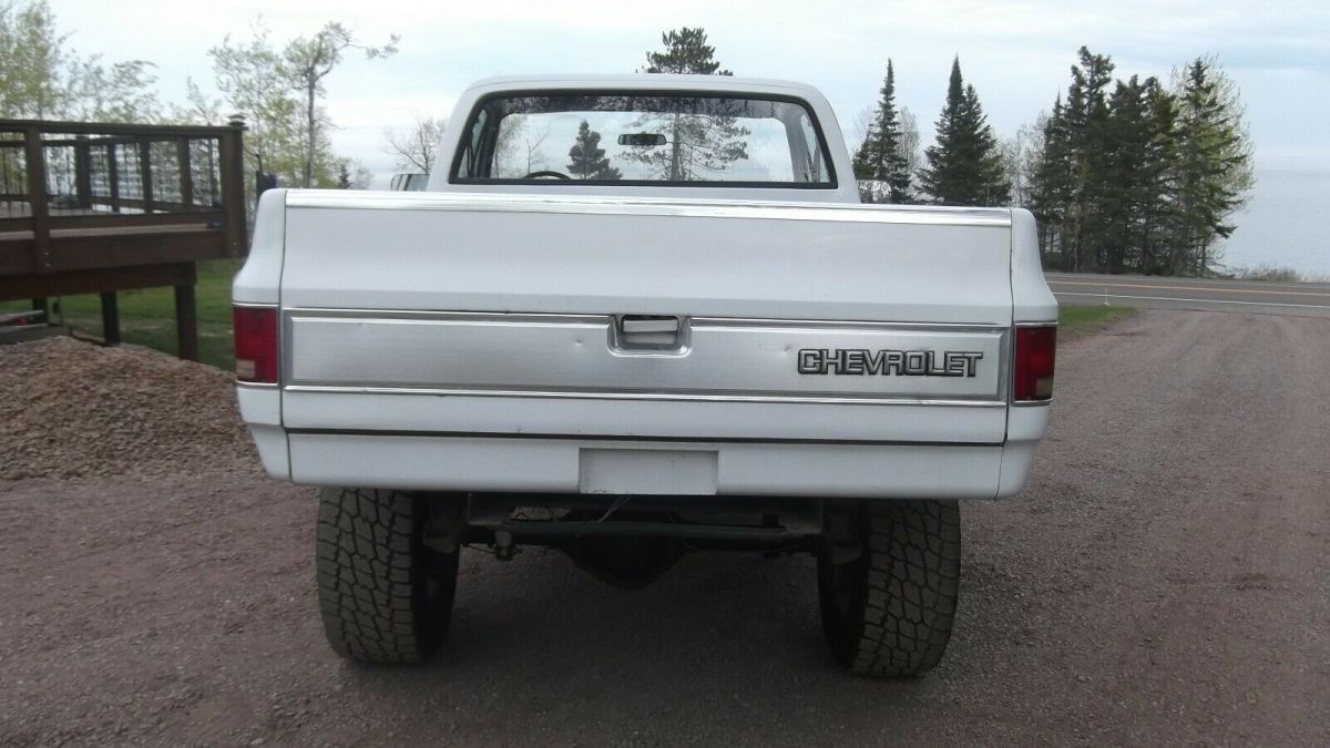 1983 White Chevrolet C-10 Standard Cab Pickup