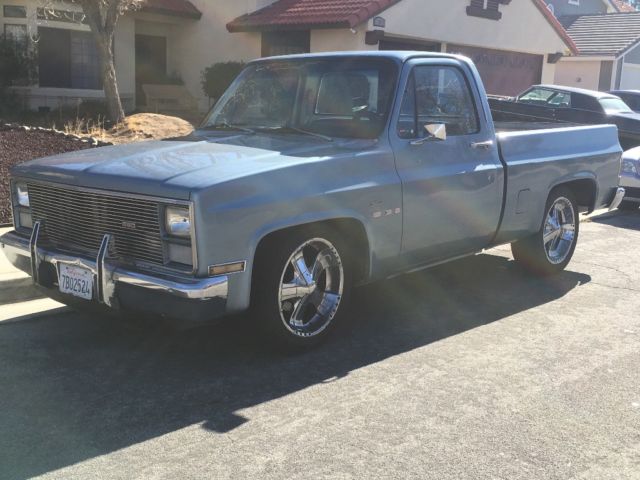 1983 Blue Chevrolet C-10 SHORTBED PICKUP