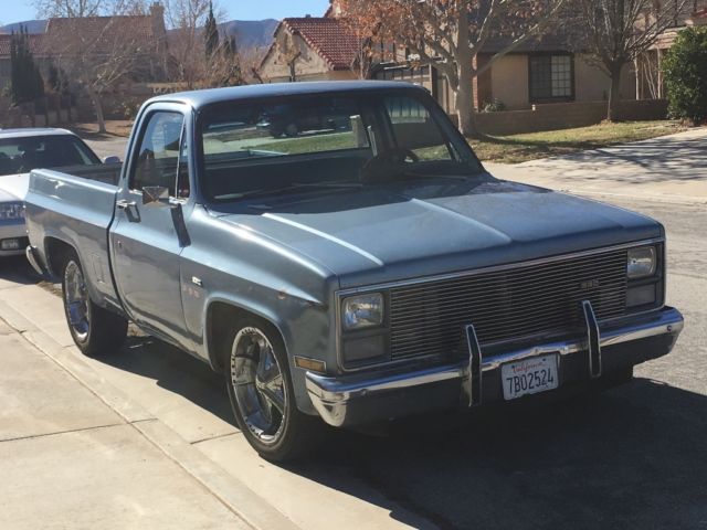 1983 Blue Chevrolet C-10 SHORTBED PICKUP