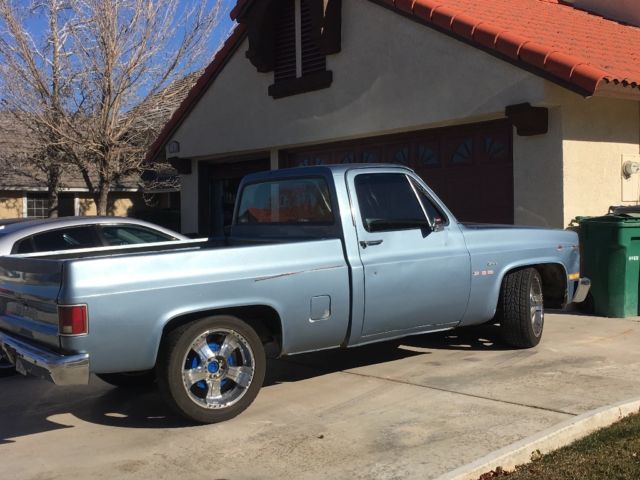1983 Blue Chevrolet C-10 SHORTBED PICKUP