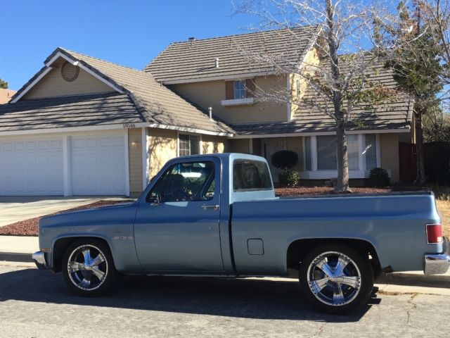 1983 Blue Chevrolet C-10 SHORTBED PICKUP