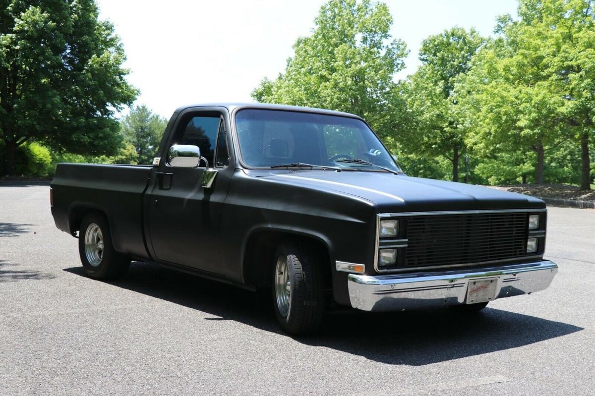 1983 Black Chevrolet C10 Pickup